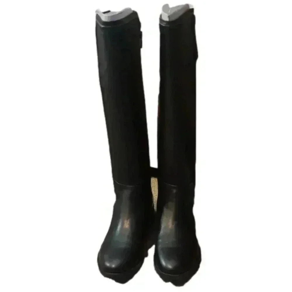MARC FISHER Women's Shiane Leather Tall Shaft Boots